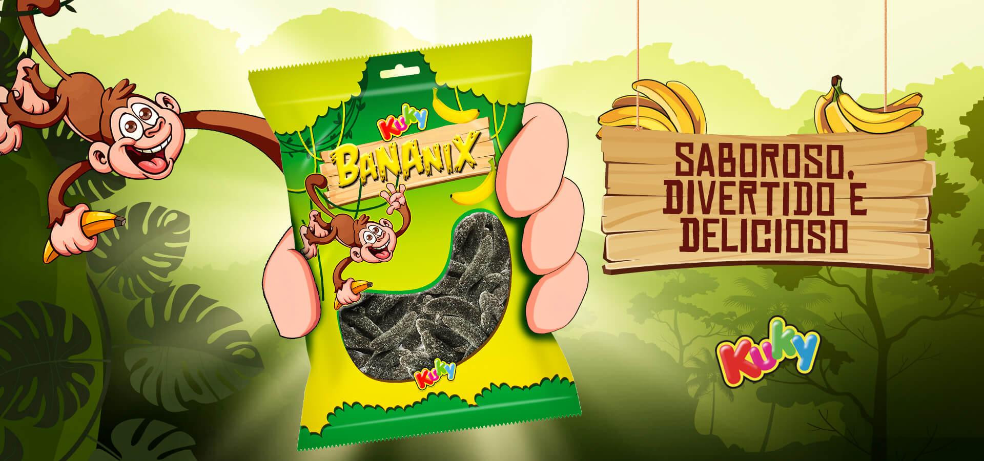 Bananix - Sabor e Diversão e Delicioso